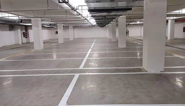 地下停车场固化地坪