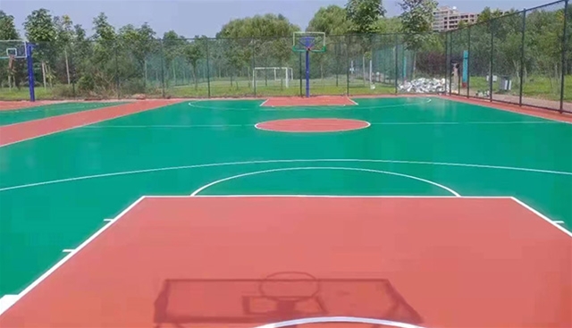 室外篮球场地坪